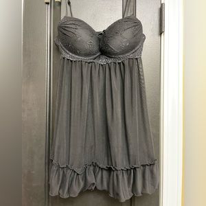 Sexy sheer black teddy 🖤